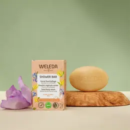 Weleda Shower Bar Douche Végétale Solide Ylang Ylang & Iris Bio 75g