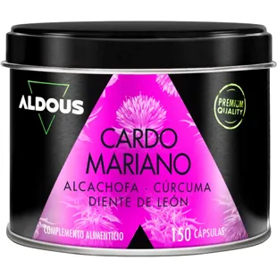 Aldous Labs Milk Thistle with Artichoke, Turmeric and Dandelion 150 Capsules