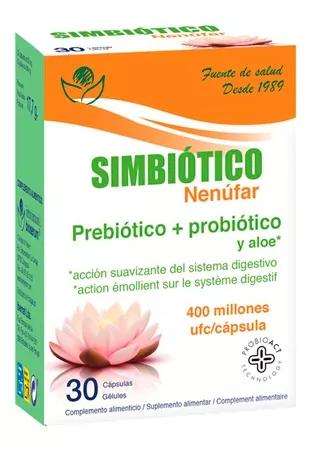 Bioserum Symbiotic Nénuphar Prébiotique + Probiotique 30 Gélules