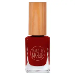 Charlotte Bio Les Ongles Vernis Biosourcé Rouge Bordeaux 10ml