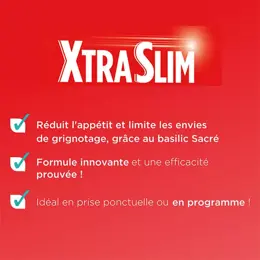 Forté Pharma Xtraslim Coupe-Faim Réducteur d'Appétit Aide Minceur 60 gélules