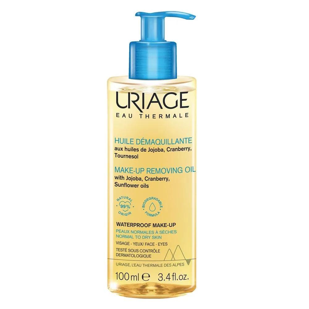 Uriage Eau Thermale Olio Struccante Waterproof Per Pelle Normale e Secca 100 ml