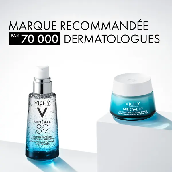 Vichy Routine Hydratation Minéral 89 Booster 30ml & Minéral 89 Crème Légère 50ml