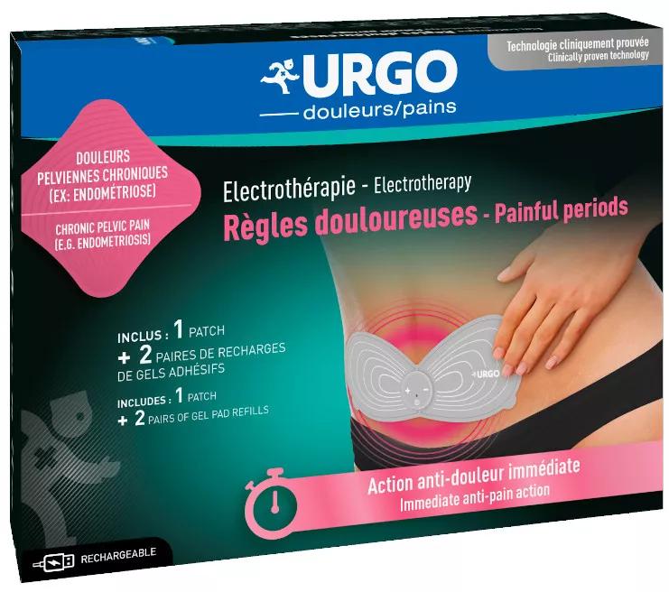Urgo Patch de Eletroterapia Recarregável para Dores Menstruais