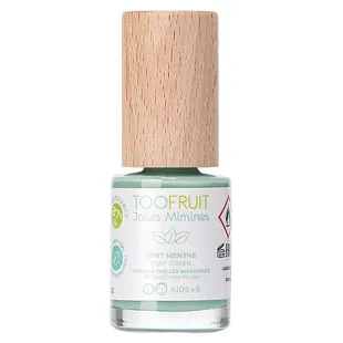 Toofruit Bambino Mani Jolies Mimines Smalto per Unghie Verde Menta Biologico 10ml