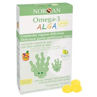 NORSAN Omega-3 ALGA Jelly 45 Gummies