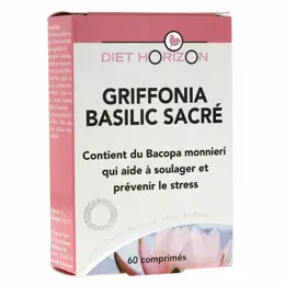 Diet Horizon Duo Griffonia Basilic Sacré 60 comprimés