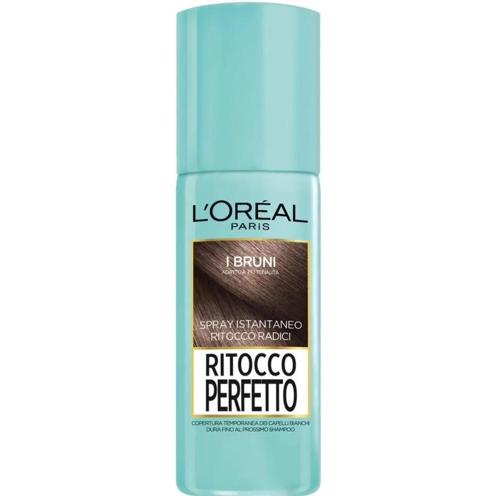 L'Oréal Paris Ritocco Perfetto Spray Istantaneo Bruno Per Radici e Capelli Bianchi 75 ml