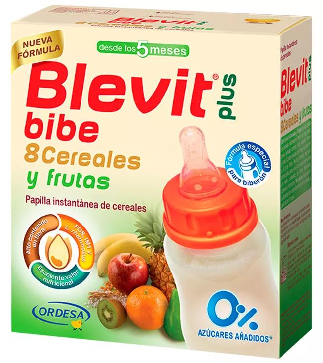 Blevit Plus Bibe 8 Cereais e Frutas +5M 600 gramas