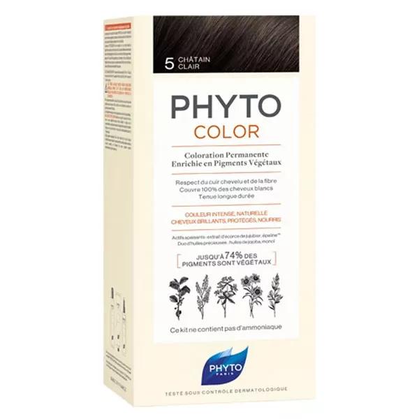 Phyto Color Coloración Permanente 5 Castaño Claro