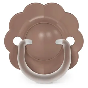 Suavinex Wonderland Pacifier Silicone Physiological Teat SX Pro Round Shield Plain Brown 6-18m