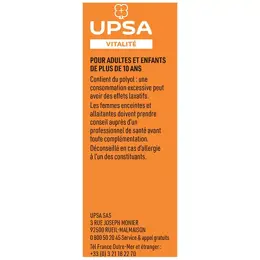 UPSA Vitamine C 500mg sans Sucres 30 comprimés à croquer