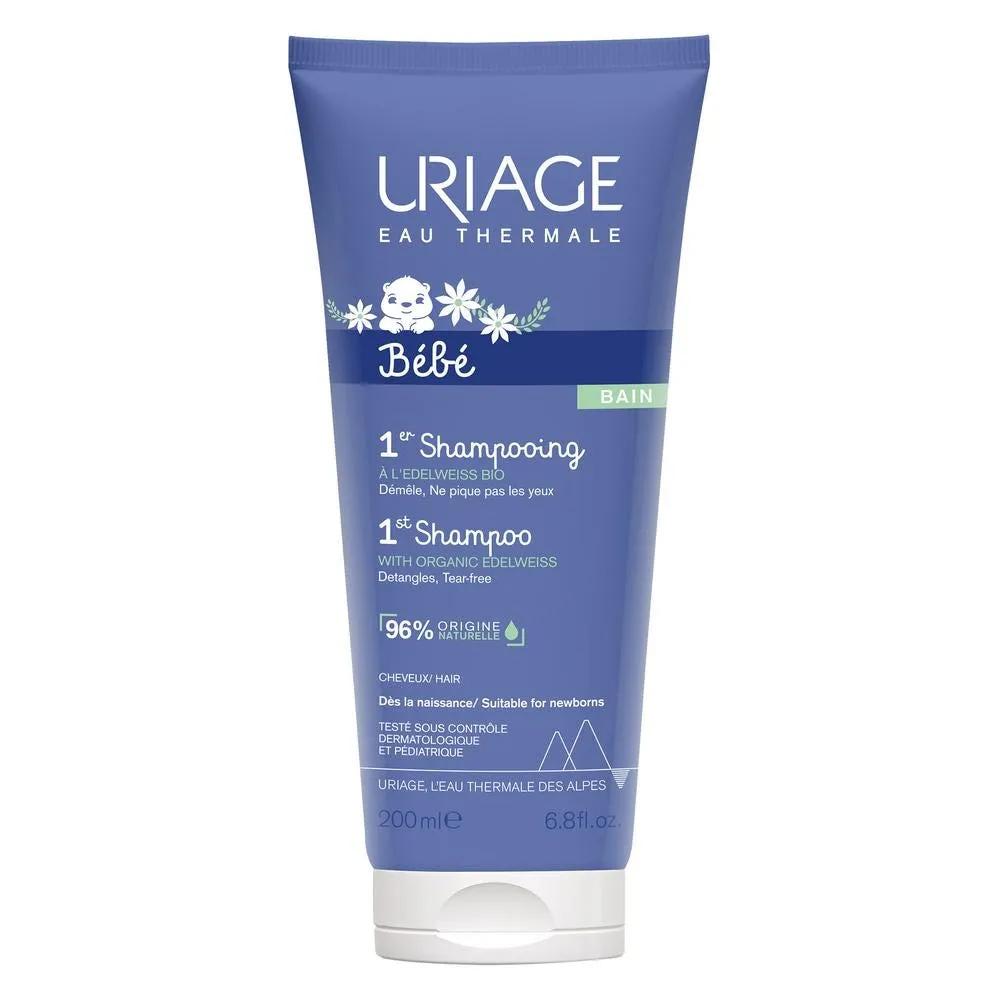 Uriage Bébé Shampoo Extra Delicato Senza Sapone Neonati e Bambini 200 ml