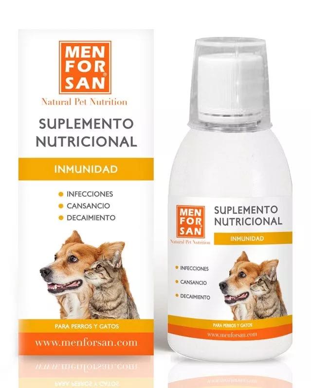 Menforsan Suplemento Nutricional Imunidade Cães e Gatos 120ml