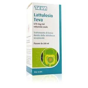 Lattulosio Teva Soluzione Orale 670 mg/ml Flacone 200 ml