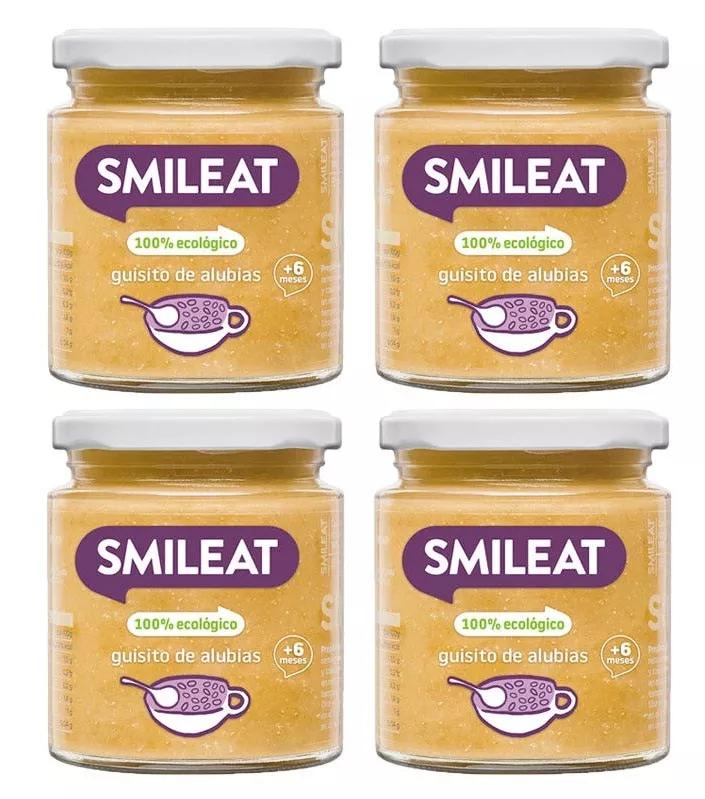 Smileat 100% Biologische Bonen Stoofpot 4x230 gr