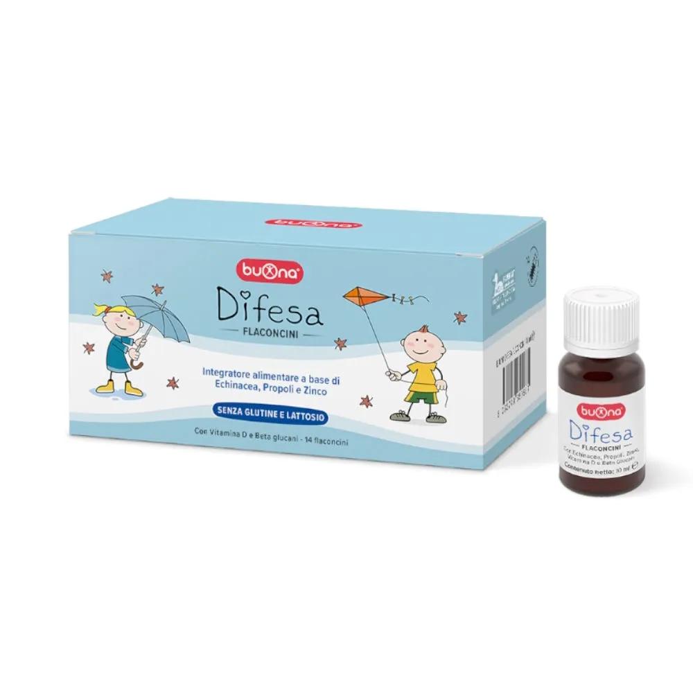 Buona Difesa Integratore per Difese Immunitarie Bambini 14 Flaconcini