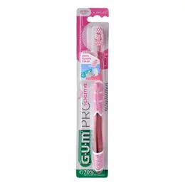 Brosse à dents GUM® PRO SENSITIVE Ultra-Souple 15/100e