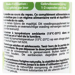 Vit'all+ Mélisse 400mg Bio 60 gélules végétales