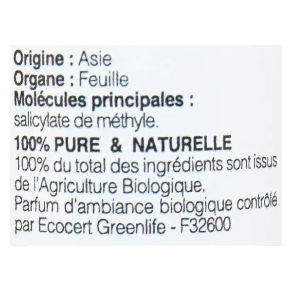 Florame Revel'Essence Organic Wintergreen Essential Oil 10ml