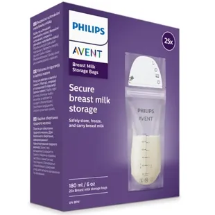Philips Avent Saco para armazenamento de leite materno 25 unidades