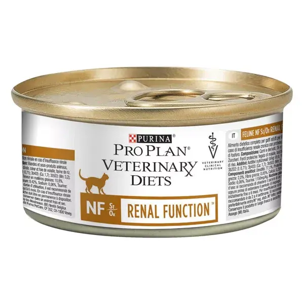 Purina Pro Plan Veterinary Diets NF Fonction Rénale Chat Aliment Humide 24 x 195g