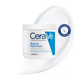 CeraVe Soins Baume Hydratant Visage et Corps Peaux Sèches à Très Sèches 454g