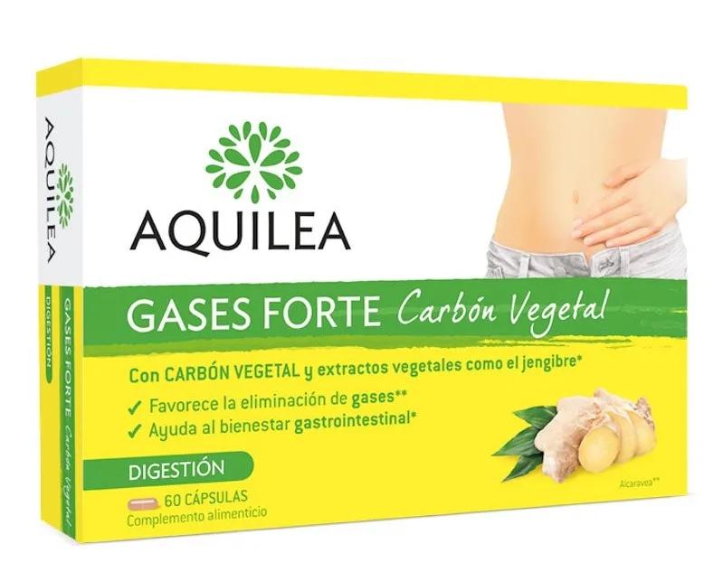 Aquilea Gases Forte Holzkohle 60 Kapseln