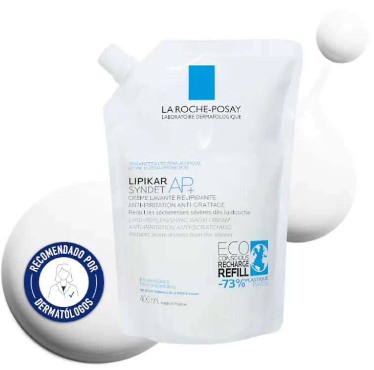 La Roche Posay Lipikar Syndet AP+ Nachfüllpackung 400 ml