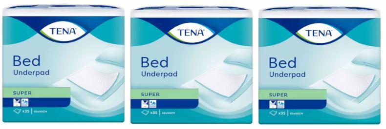 TENA Bett Super 60x90cm 3x35 Einheiten