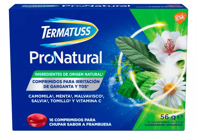 Termatuss Irritación Garganta y Tos 16 Comprimidos