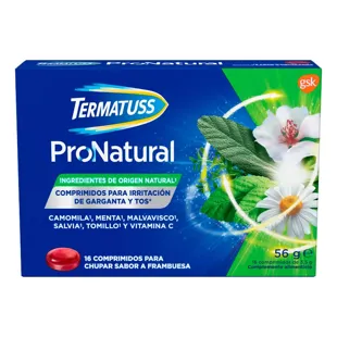 Termatuss Throat Irritation and Cough 16 Tablets