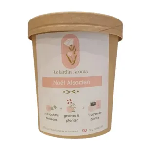 The Aromatic Garden Bustine di tè natalizio alsaziano in vaso x12