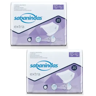 Indas Sabanindas Adjustable 80x180cm 2x20 units