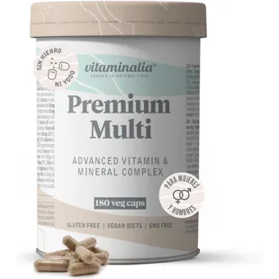 Vitaminalia Premium Multivitamin (No Iron or Iodine) - 180 Veg Caps