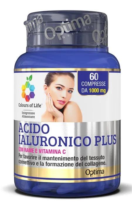 Optima Colours Of Life Acido Ialuronico Plus Integratore Pelle 60 Compresse