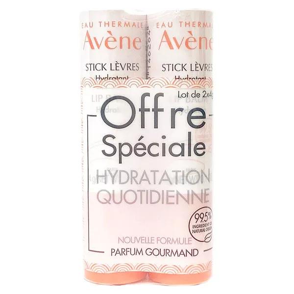 Avène Les Essentiels Trattamento Labbra Sensibili Idratante Lotto di 2 x 4g