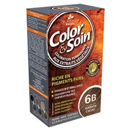 Les 3 Chênes Color & Soin Coloration Permanente N°6B Marron Cacao