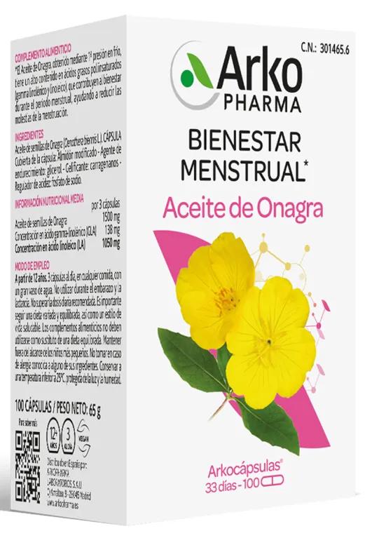 Arkopharma Arkocápsulas Olio di enotera 100 capsule