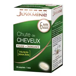 Juvamine Chute de Cheveux 30 comprimés