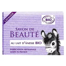 Biosince 1975 Savon Lait d'Anesse Lavande Bio 100g