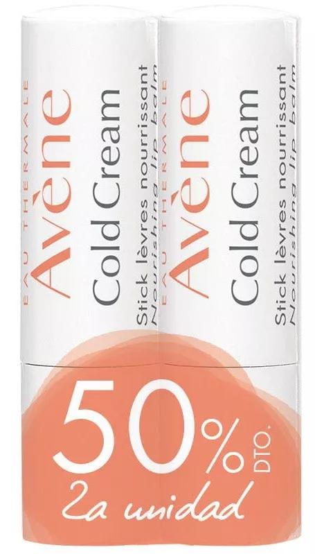 Avène Cold Cream Stick Rouge à Lèvres 4gr DUPLO