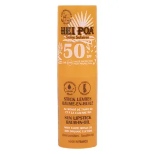 Balsamo labbra in olio con protezione solare Hei Poa SPF50 4G