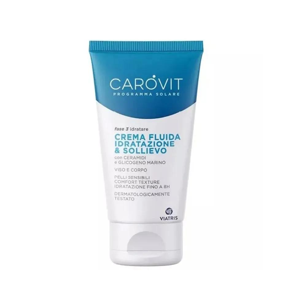 Carovit Crema Fluida Idratazione e Sollievo Doposole Viso e Corpo 150 ml