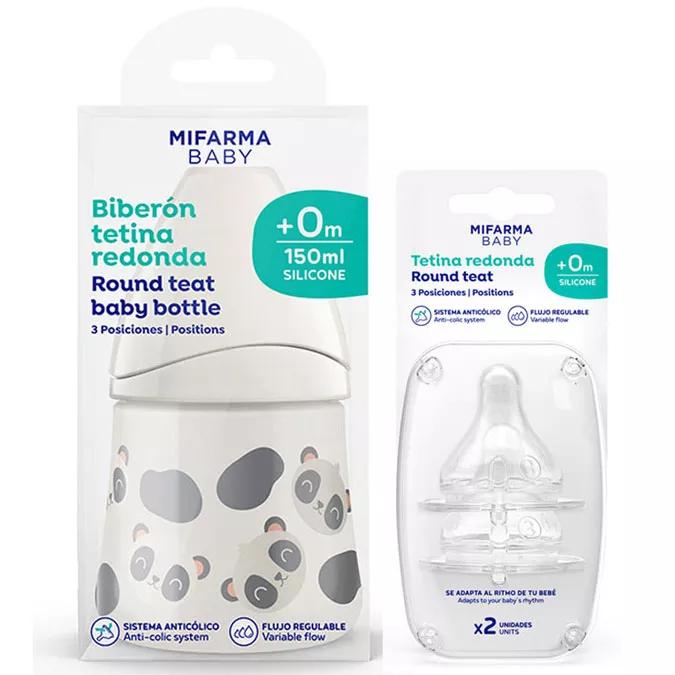 Biberon Mifarma 150 ml + Tétine Recharge