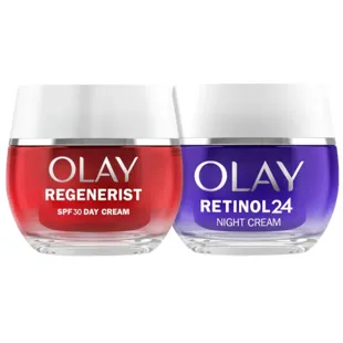 Olay Regenerist Day Cream SPF 30 50 ml + Retinol 24 Night Cream 50 ml