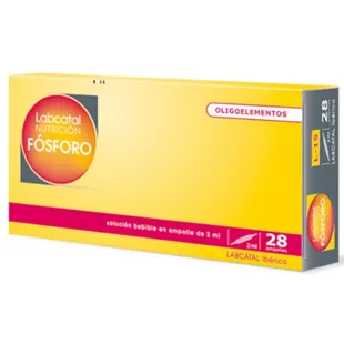 Labcatal Phosphorus 28 Ampoules