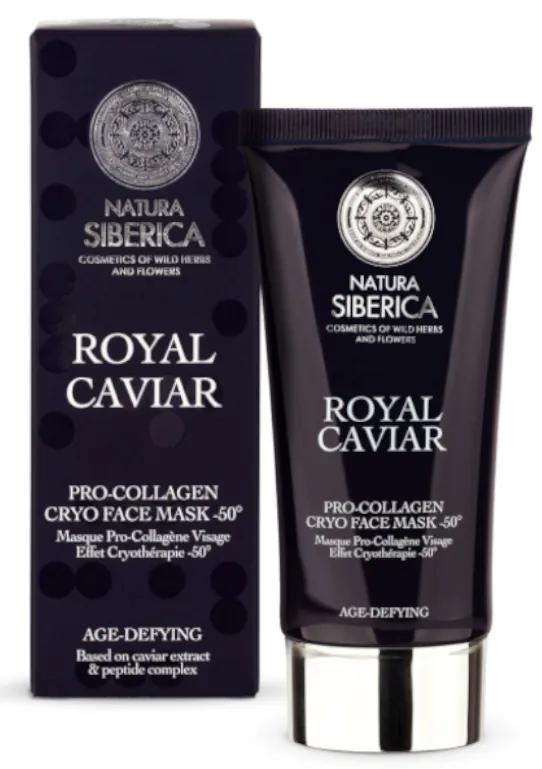 Natura Siberica Royal Caviar Procollagène Cryomask Facial 75 ml