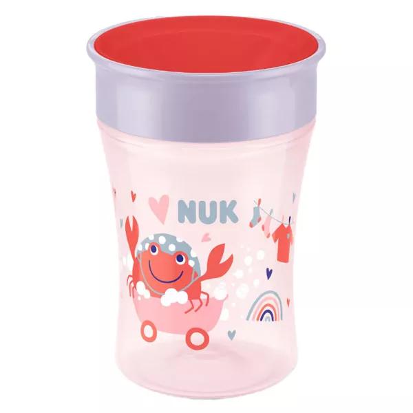 Nuk Taza Mágica 360° Taza de Aprendizaje +8m Cangrejo 230ml