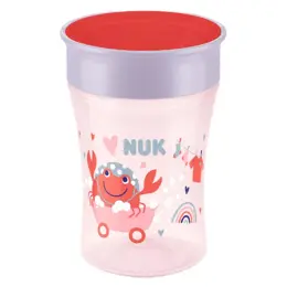 Nuk Magic Cup 360° Tasse d'Apprentissage +8m Crabe 230ml